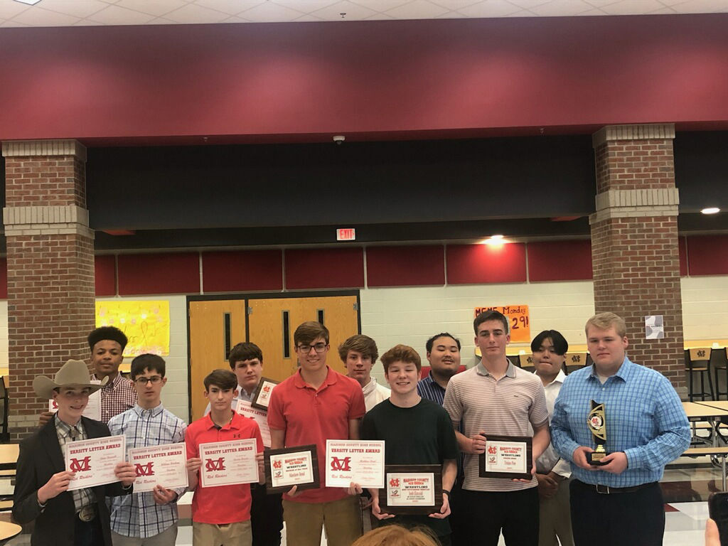 Red Raider wrestlers honored at banquet